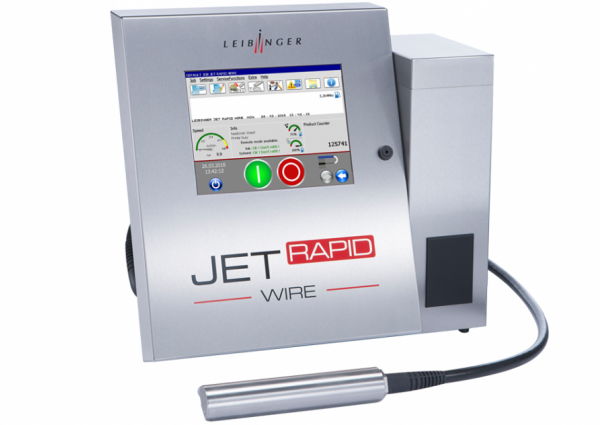  เครื่องพิมพ์วันที่ผลิต CIJ LEIBINGER JET Rapid Wire